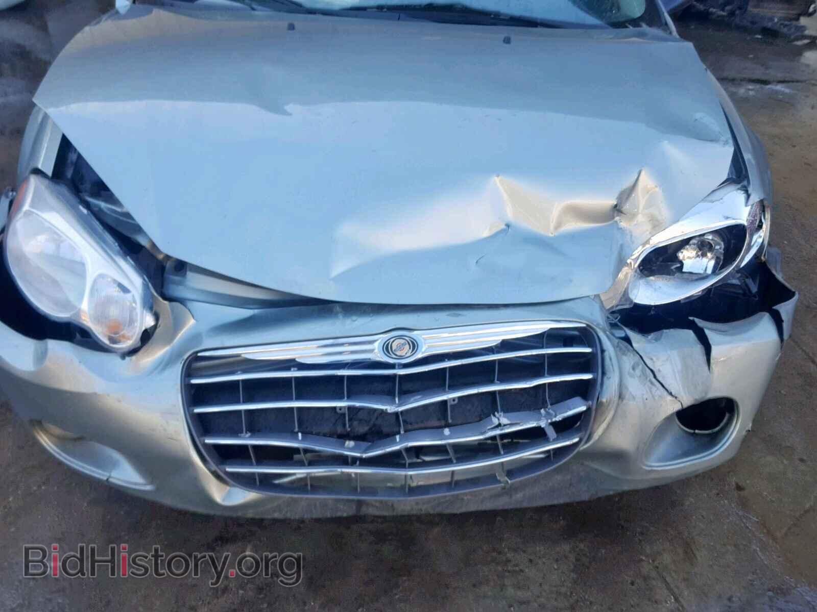 2004 CHRYSLER SEBRING - VIN: 1C3EL66R44N371200 - Фото 9