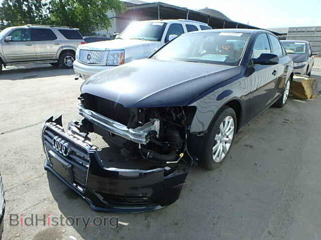 2014 AUDI A4 - VIN: WAUAFAFL9EN012942 - Фото 2