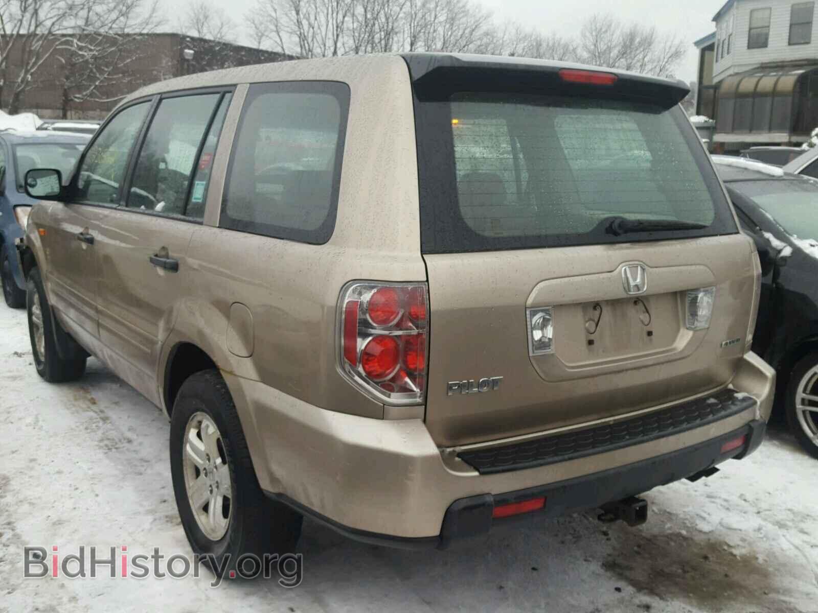 2006 HONDA PILOT - VIN: 2HKYF18136H522055 - Фото 3