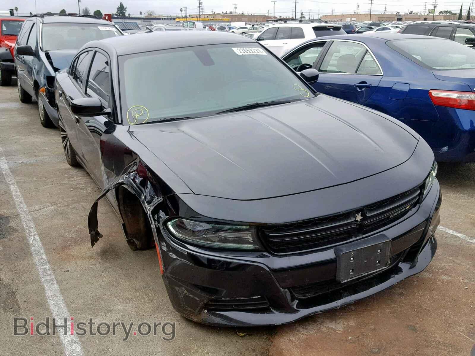 Фотография 2C3CDXHG6GH187430 - DODGE CHARGER 2016