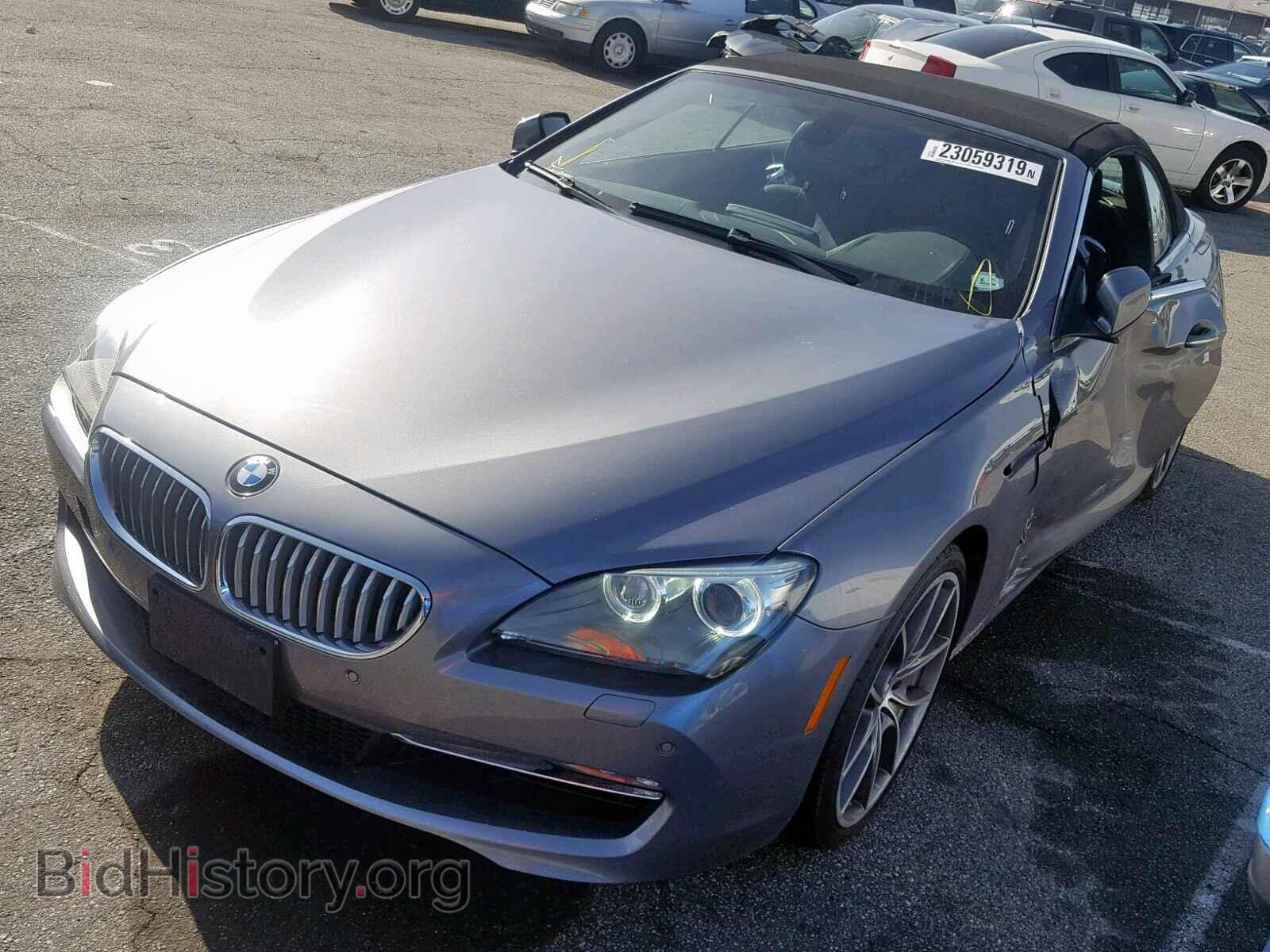 2012 BMW 6 SERIES - VIN: WBALZ3C59CDL71423 - Фото 2
