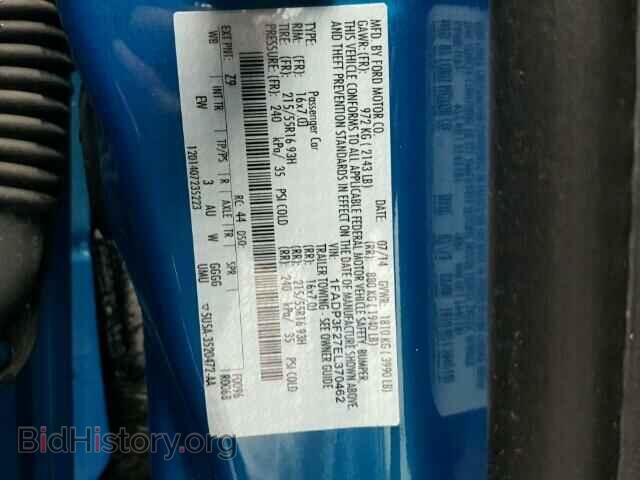 2014 FORD FOCUS - VIN: 1FADP3F27EL370462 - Photo 10