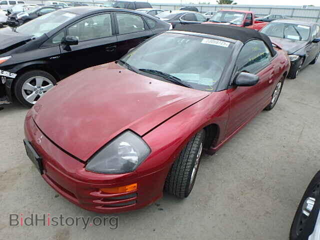 2001 MITSUBISHI ECLIPSE - VIN: 4A3AE85HX1E077768 - Photo 2