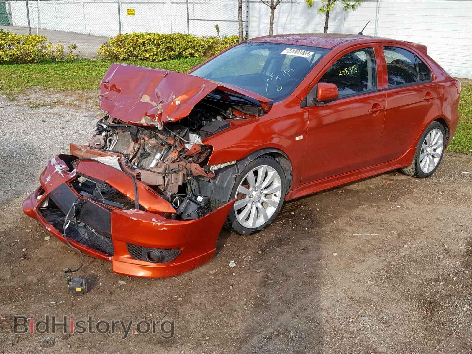2010 MITSUBISHI LANCER - VIN: JA32X8HW2AU005530 - Фото 2