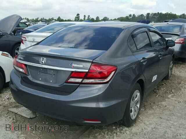 2013 HONDA CIVIC - VIN: 2HGFB2F53DH504810 - Фото 4