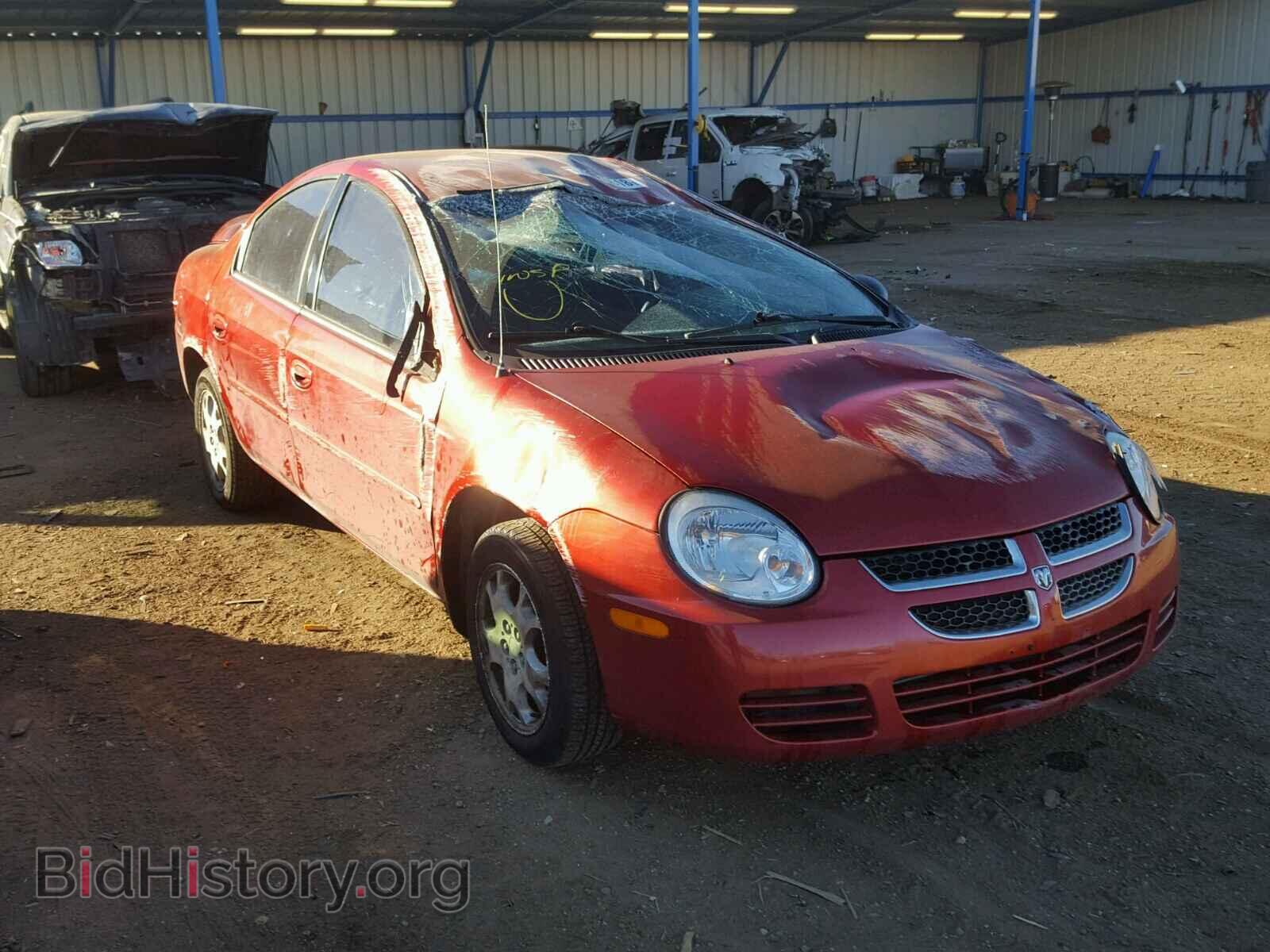 Photo 1B3ES56C75D283206 - DODGE NEON 2005