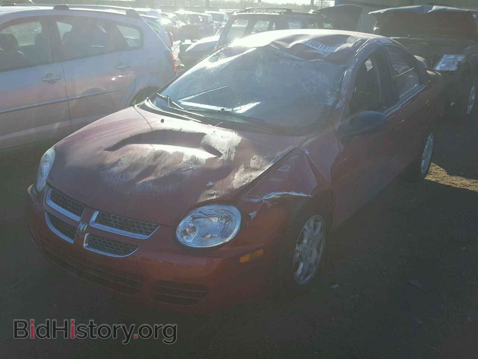 2005 DODGE NEON - VIN: 1B3ES56C75D283206 - Фото 2