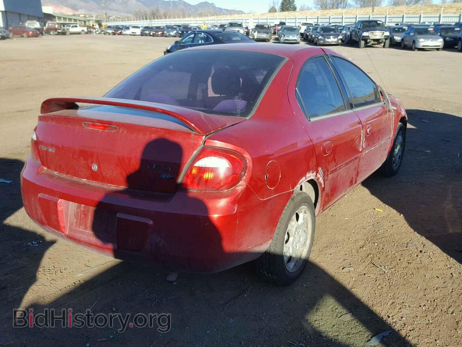 2005 DODGE NEON - VIN: 1B3ES56C75D283206 - Фото 4