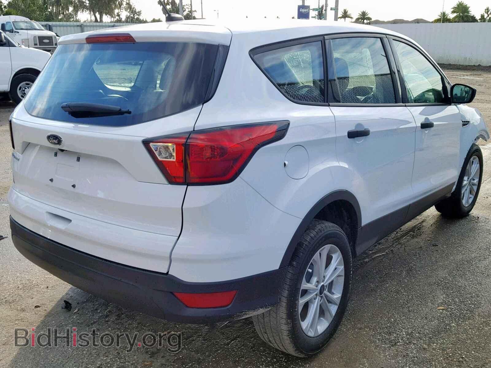 2019 FORD ESCAPE S - VIN: 1FMCU0F73KUA12351 - Фото 4