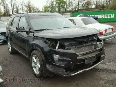 2016 Ford EXPLORER Explorer X, black — VIN 1FM5K8D80GGB16584, Copart