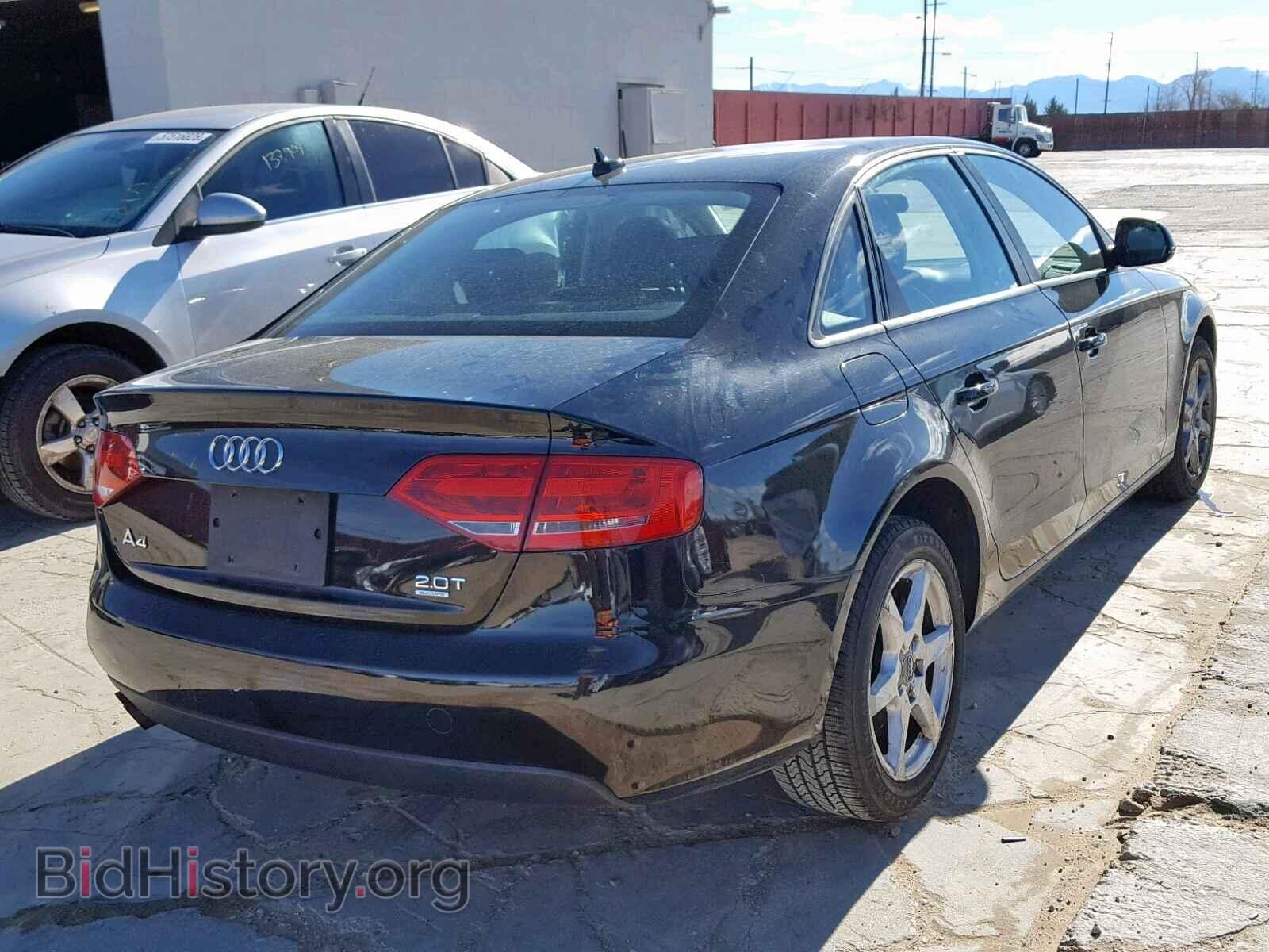 2009 AUDI A4 - VIN: WAULF78KX9N025835 - Фото 4