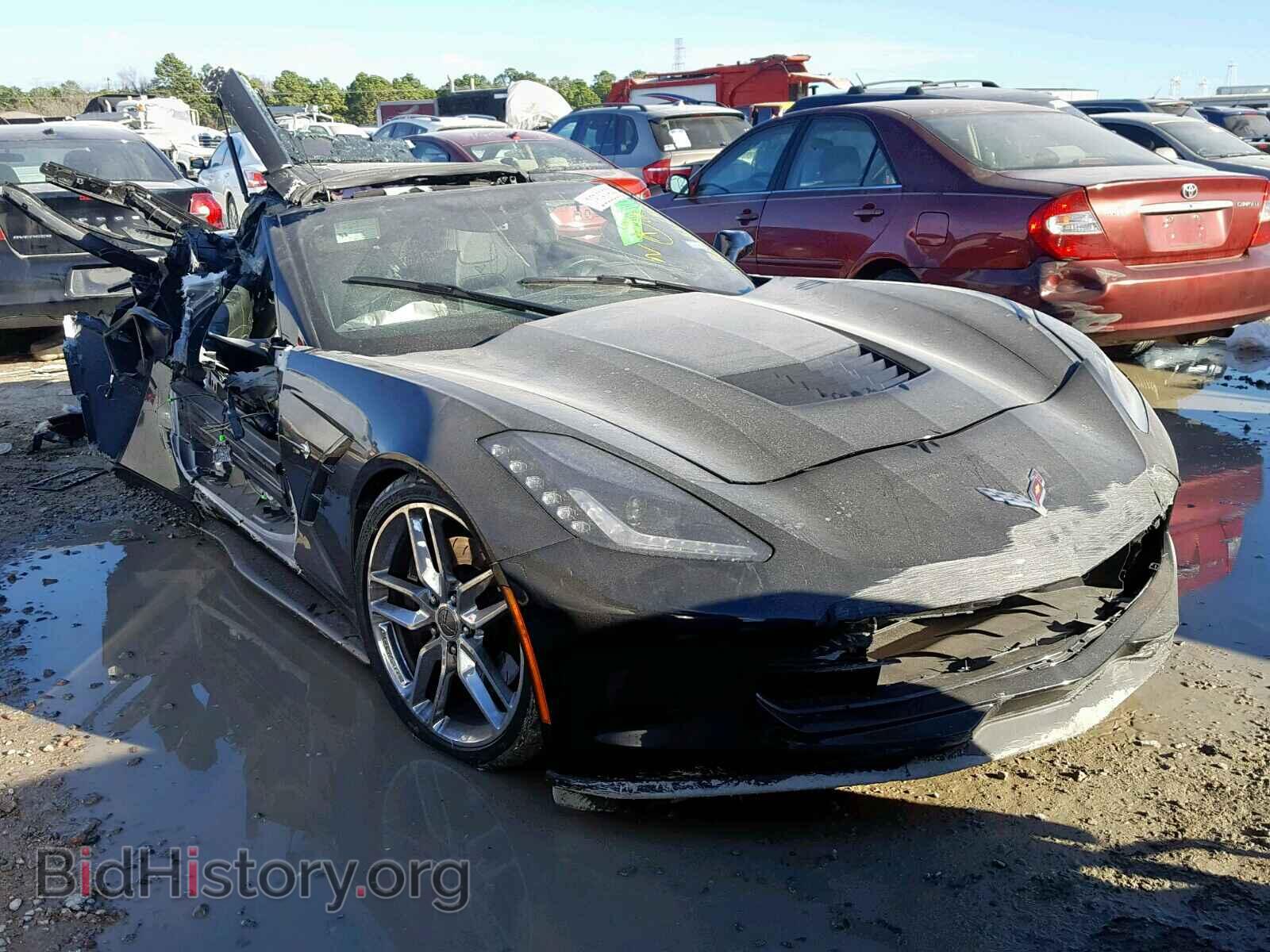 Photo 1G1YM2D71E5115896 - CHEVROLET CORVETTE 2014