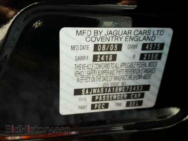 2006 JAGUAR X-TYPE - VIN: SAJWA51A16WE75453 - Фото 10