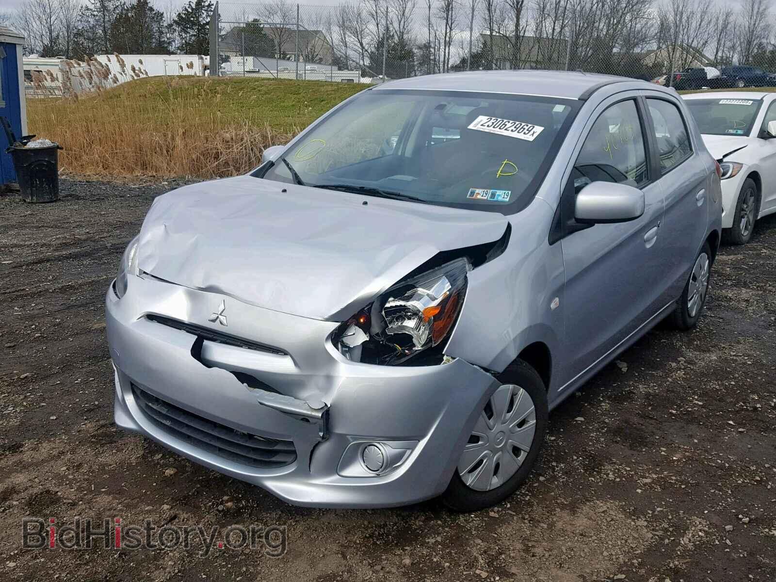 2015 MITSUBISHI MIRAGE - VIN: ML32A3HJ5FH037336 - Фото 2