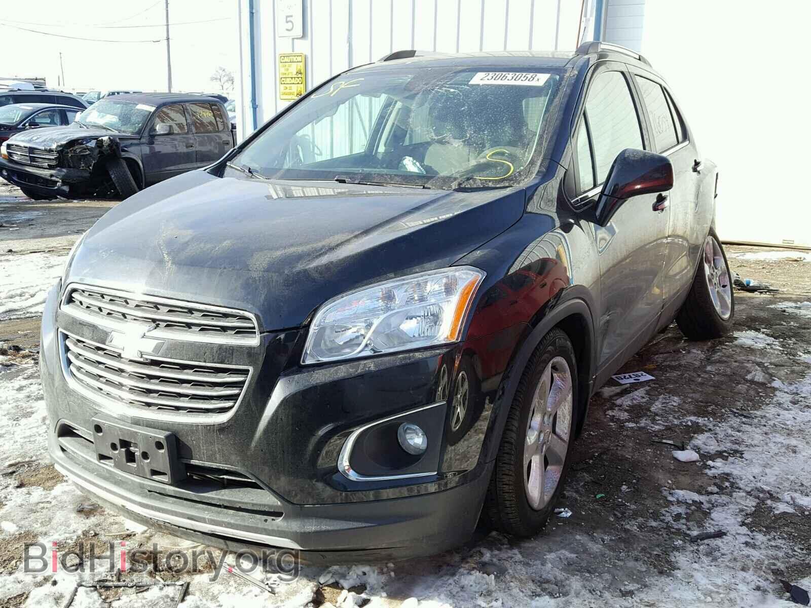 2015 CHEVROLET TRAX - VIN: KL7CJNSB7FB077061 - Фото 2