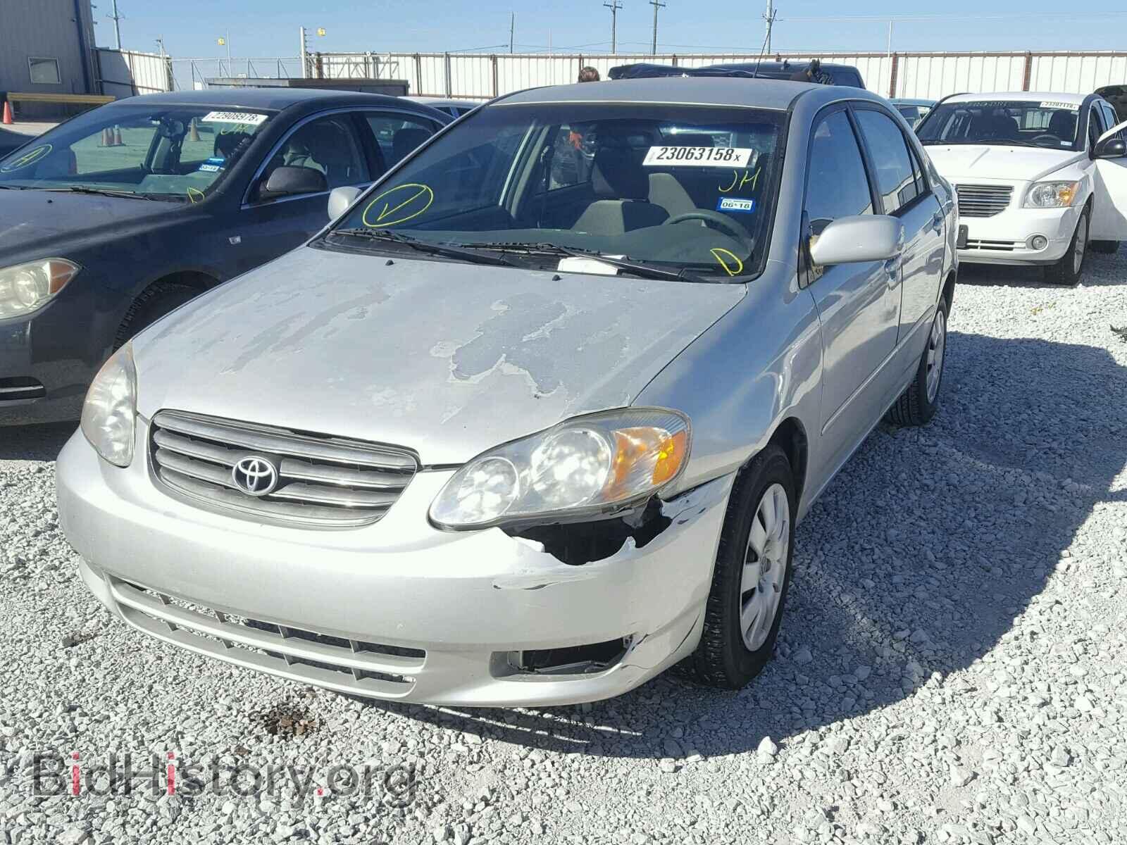 2003 TOYOTA COROLLA - VIN: 1NXBR32E63Z049821 - Фото 2