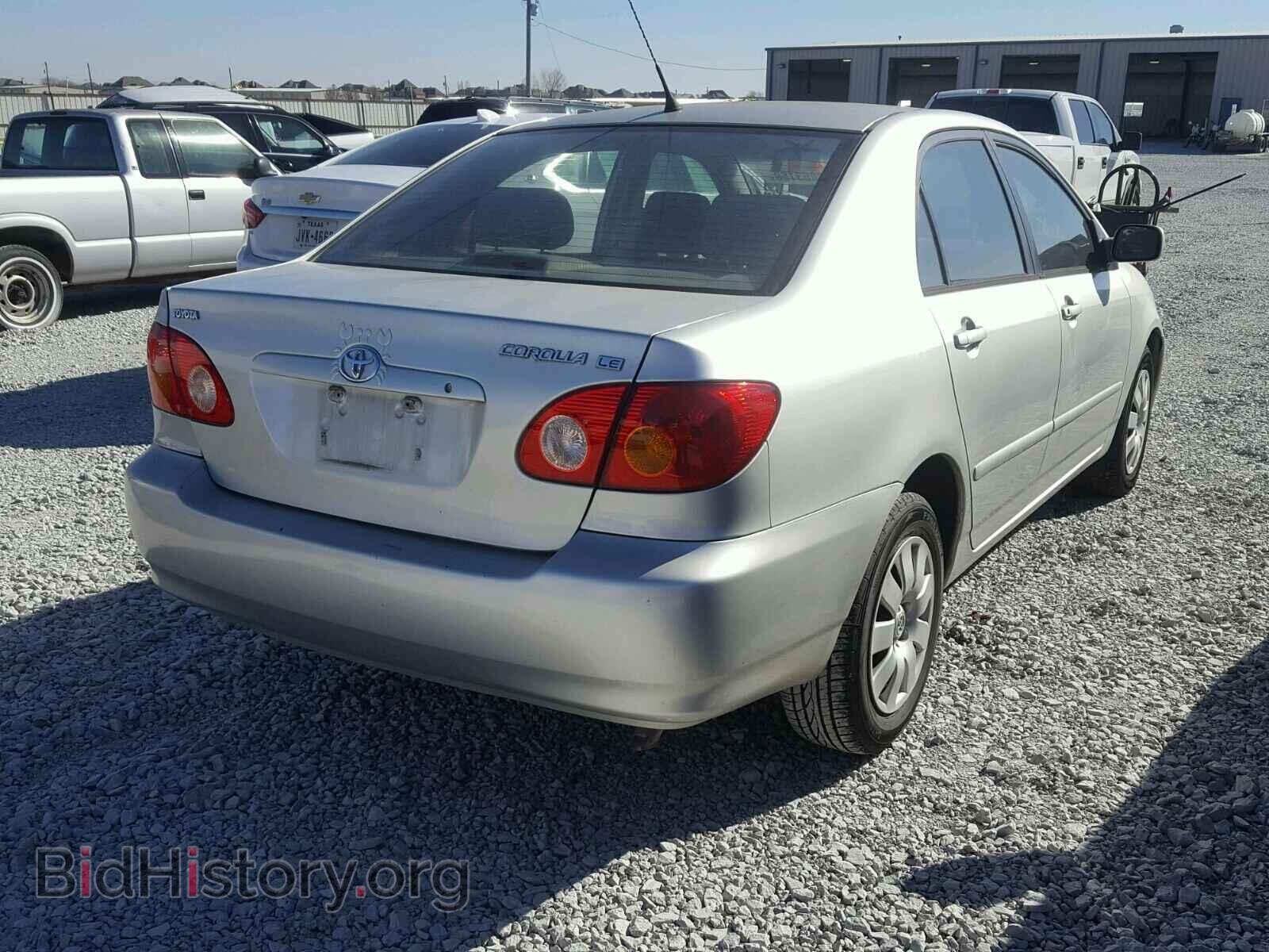 2003 TOYOTA COROLLA - VIN: 1NXBR32E63Z049821 - Фото 4