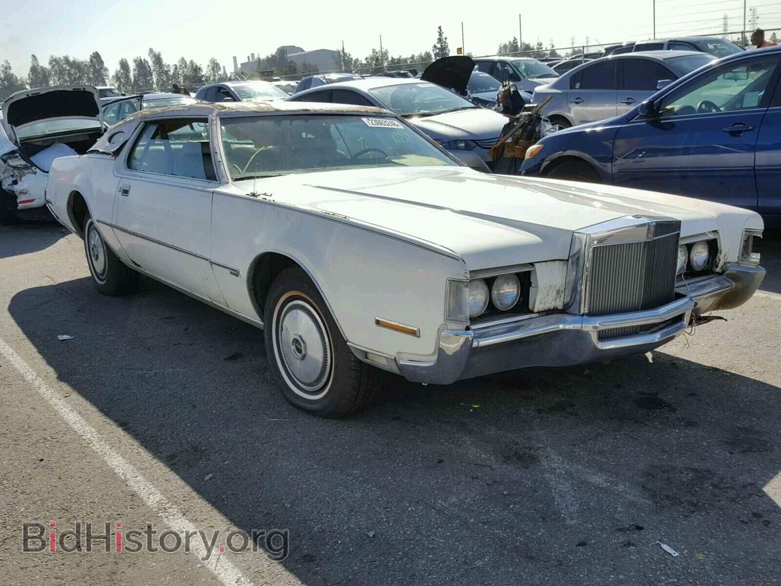 Фотография 2Y89A808195 - LINCOLN MARK SERIE 1972