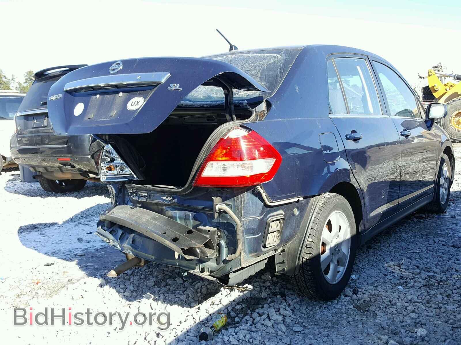 2007 NISSAN VERSA - VIN: 3N1BC11E27L396271 - Фото 4