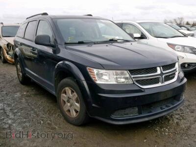 2012 Dodge JOURNEY SE, black — VIN 3C4PDCAB2CT306564, Copart