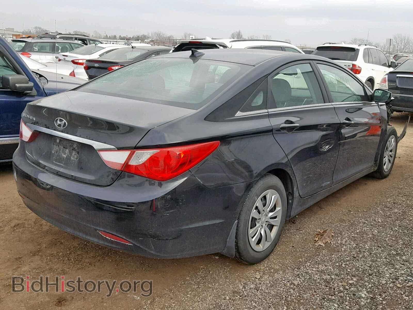 2012 HYUNDAI SONATA - VIN: 5NPEB4AC8CH499184 - Фото 4