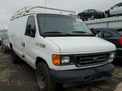2007 Ford ECONOLINE, белый — VIN 1FTSS34P07DA52470, Copart