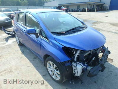 2014 Nissan VERSA Versa Note, blue — VIN 3N1CE2CP7EL391020, Copart