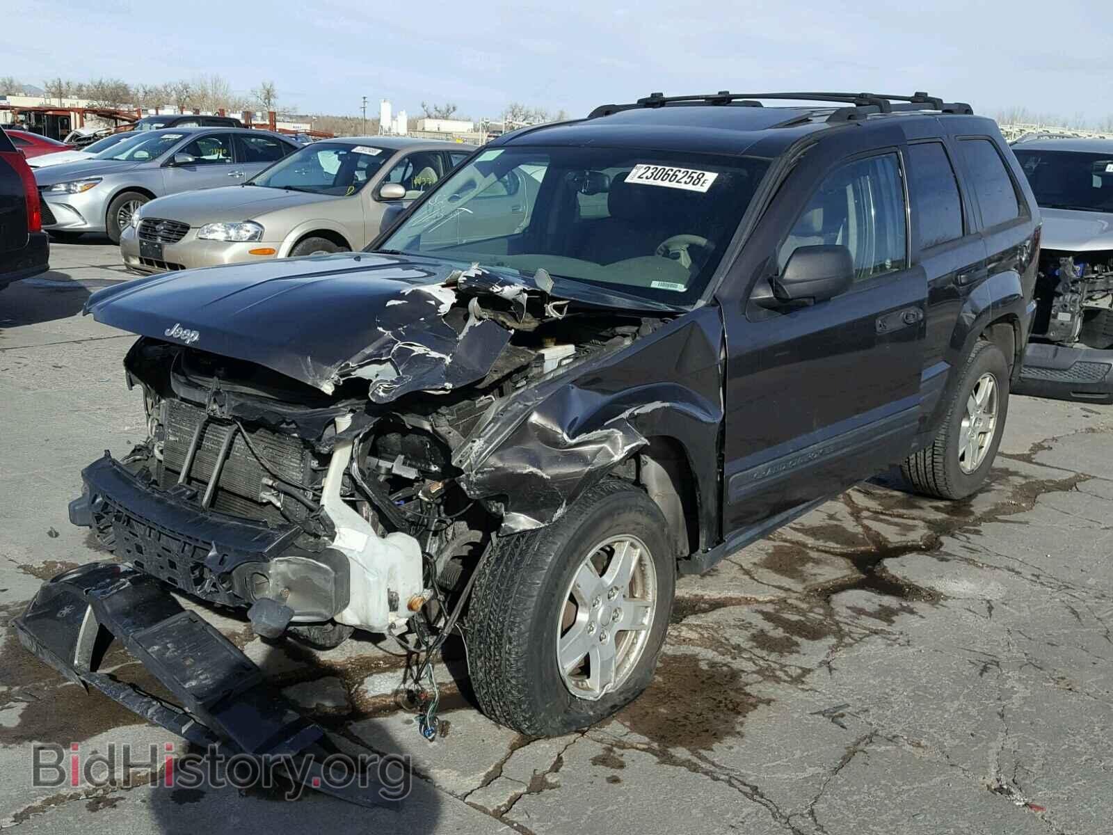 2005 JEEP CHEROKEE - VIN: 1J4GR48K55C609571 - Фото 2