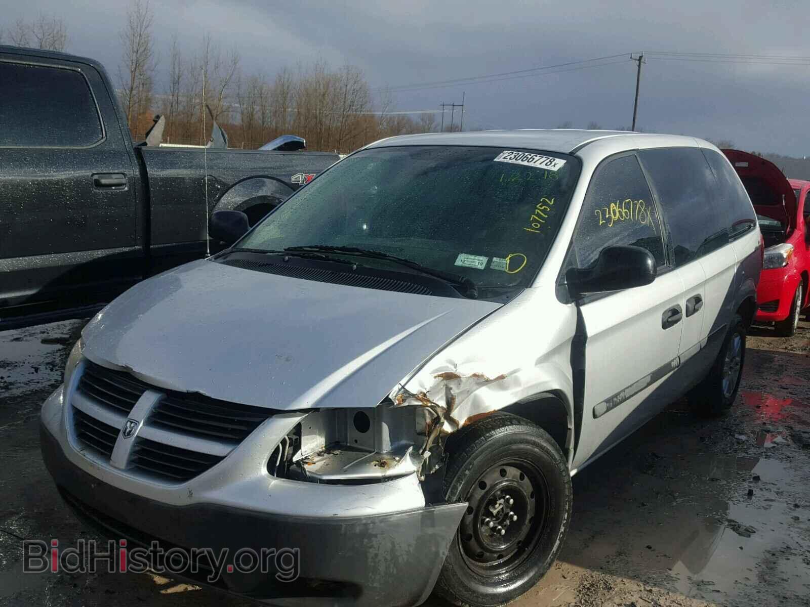 2007 DODGE CARAVAN - VIN: 1D4GP25EX7B168692 - Фото 2