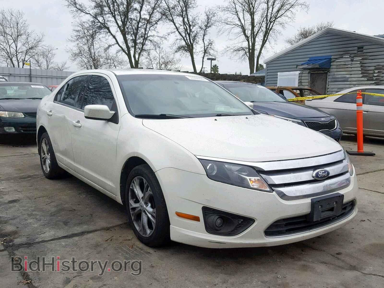 Фотография 3FAHP0HA6CR177853 - FORD FUSION SE 2012