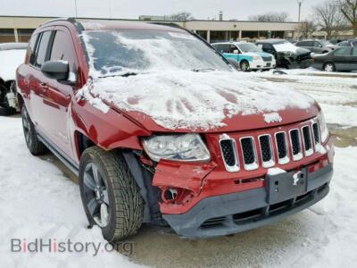 2012 Jeep COMPASS LA, красный — VIN , Copart