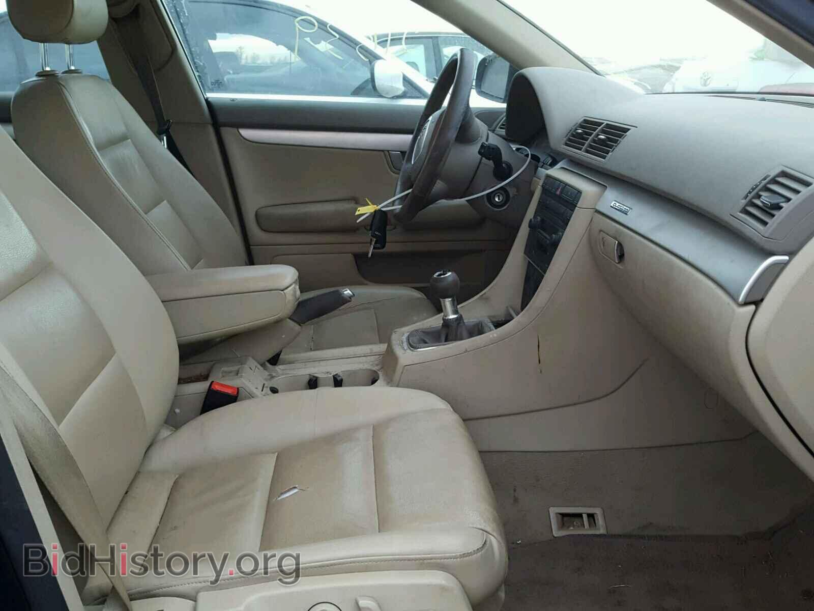 2005 AUDI A4 - VIN: WAUDF68E45A474244 - Фото 5