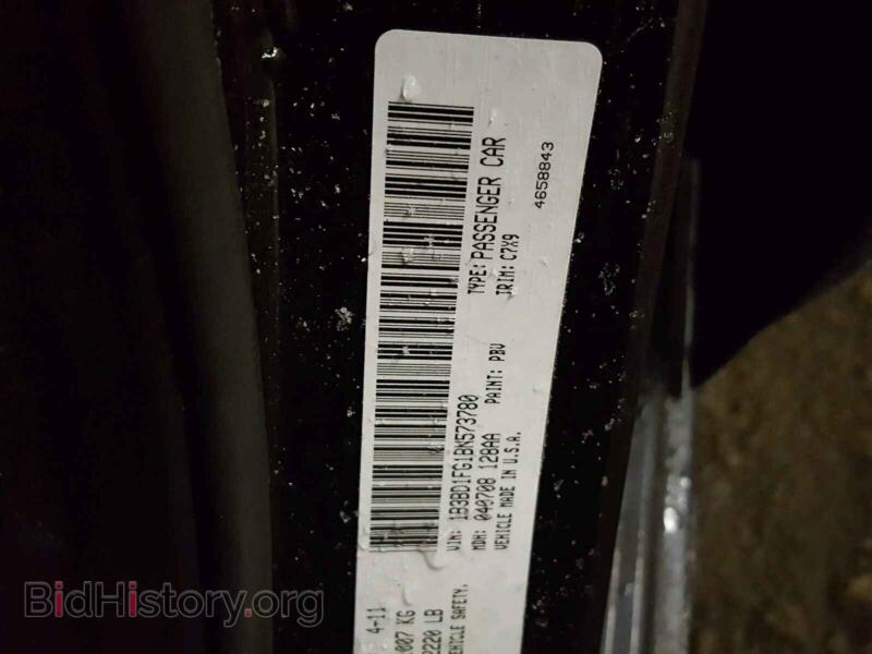 2011 Dodge AVENGER (VIN 1B3BD1FG1BN573780) — фото 10 из 10