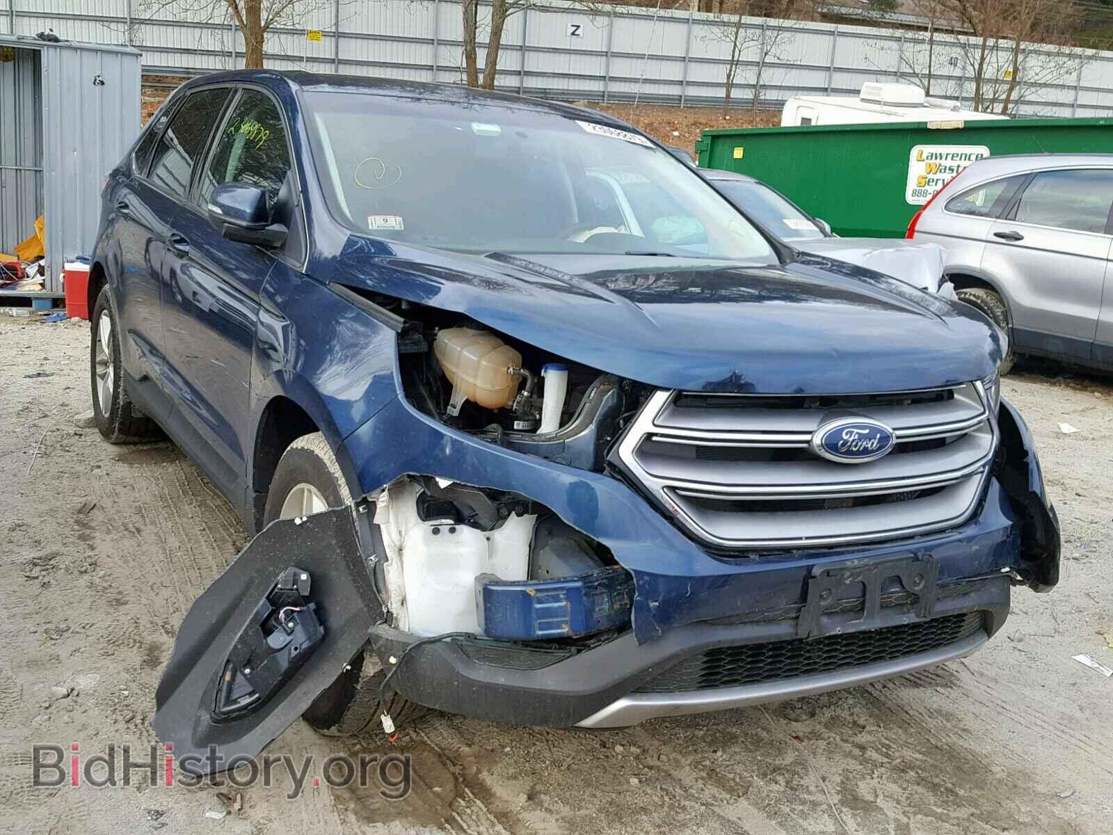 Фотография 2FMPK4J95HBB77274 - FORD EDGE SEL 2017