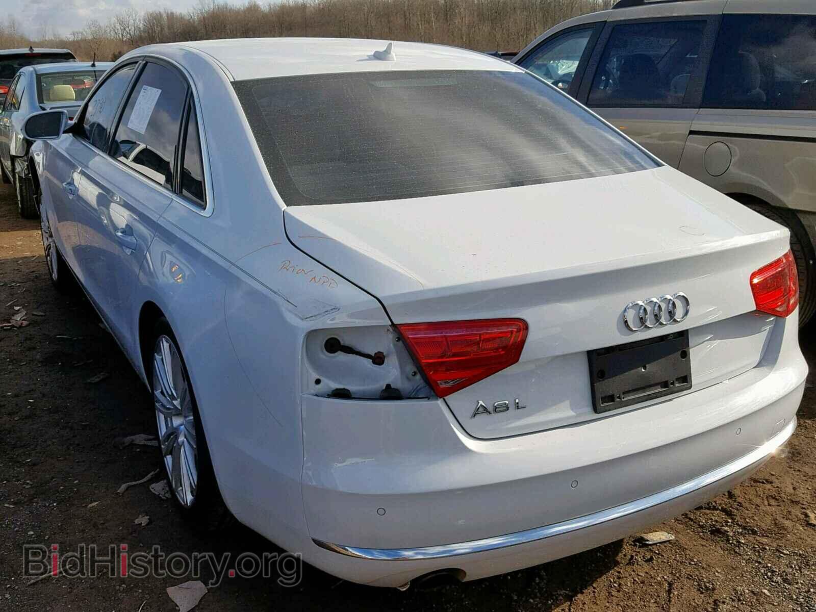 2013 AUDI A8 - VIN: WAURGAFD1DN001330 - Фото 3