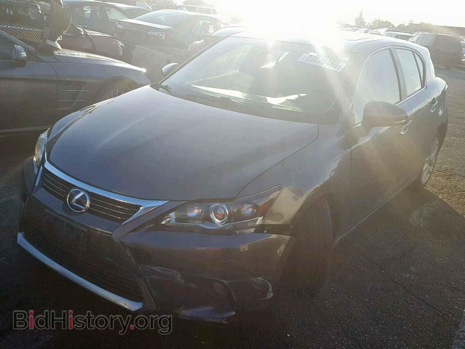 2014 LEXUS CT 200 - VIN: JTHKD5BH4E2201472 - Фото 2
