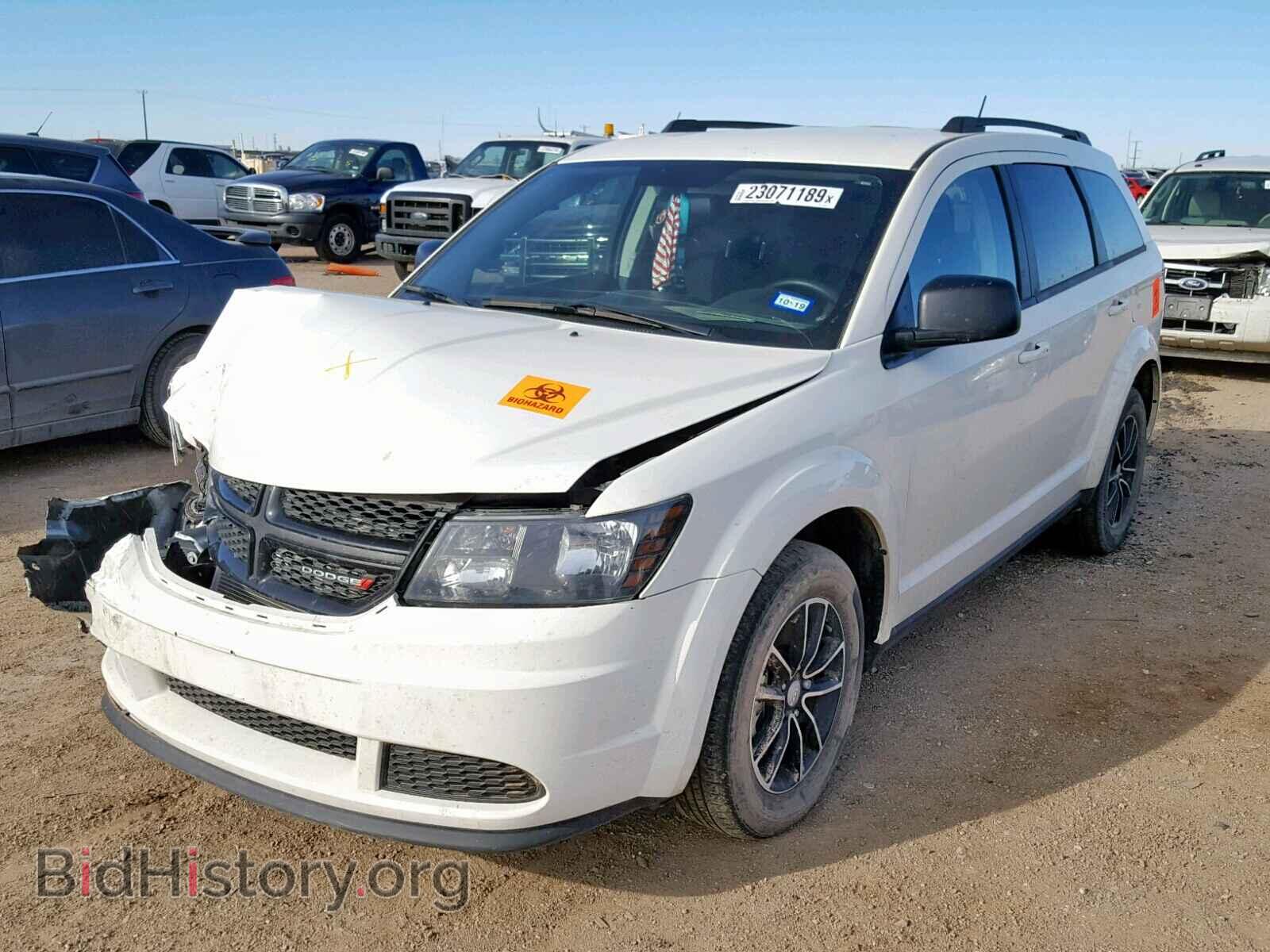 2017 DODGE JOURNEY SE - VIN: 3C4PDCABXHT708291 - Фото 2