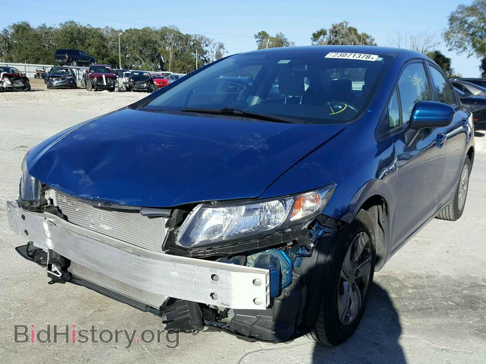 2014 HONDA CIVIC - VIN: 19XFB2F57EE070239 - Фото 2