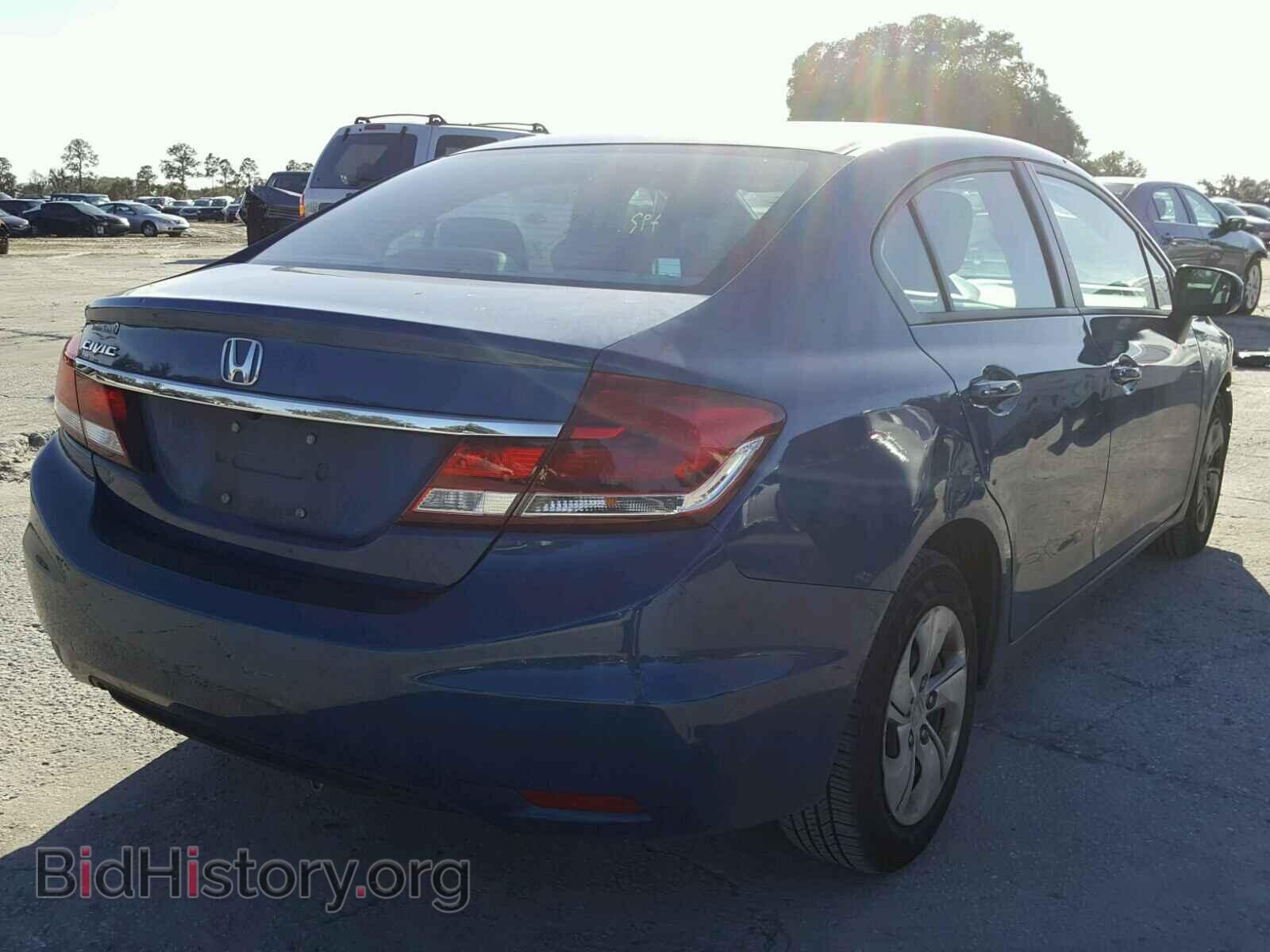 2014 HONDA CIVIC - VIN: 19XFB2F57EE070239 - Фото 4