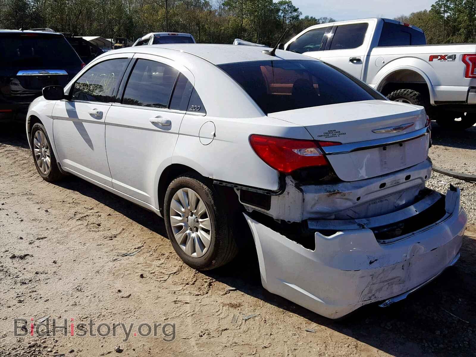2014 CHRYSLER 200 - VIN: 1C3CCBAB9EN204956 - Фото 3