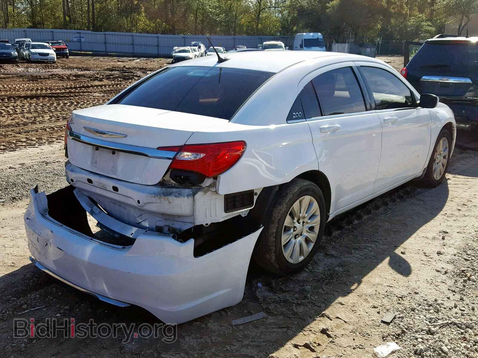 2014 CHRYSLER 200 - VIN: 1C3CCBAB9EN204956 - Фото 4