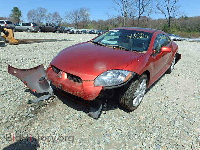 2006 MITSUBISHI ECLIPSE - VIN: 4A3AK34T36E048847 - Фото 2