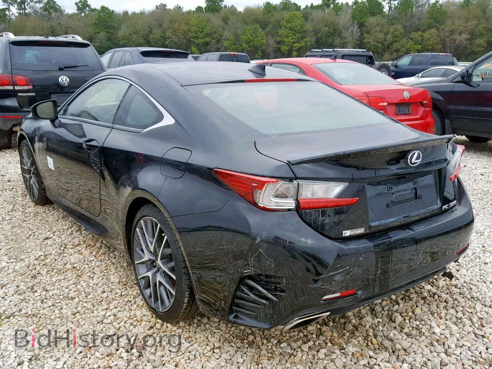 2017 LEXUS RC 350 - VIN: JTHHE5BC9H5017336 - Фото 3