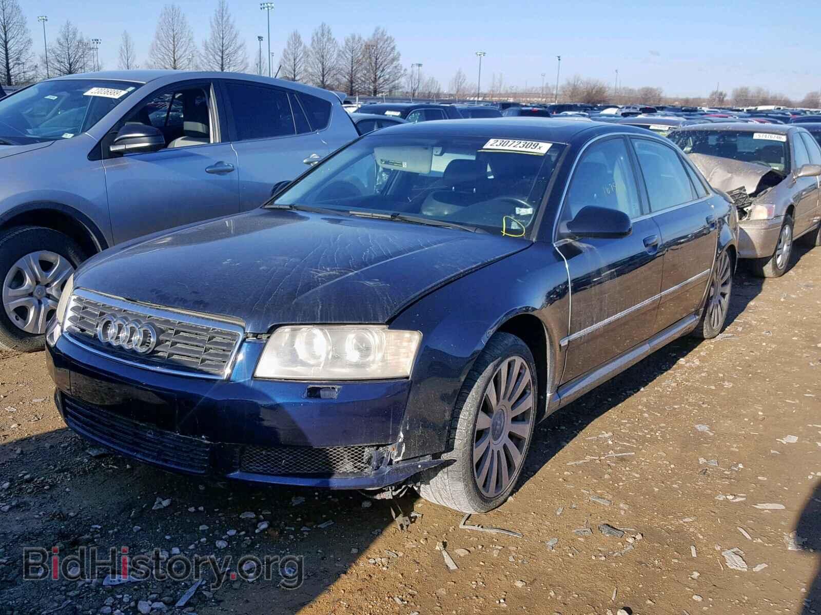 2004 AUDI A8 - VIN: WAUML44E24N009018 - Фото 2