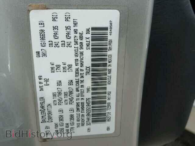 2002 DODGE RAM 1500 - VIN: 3D7HA18N22G184576 - Photo 10