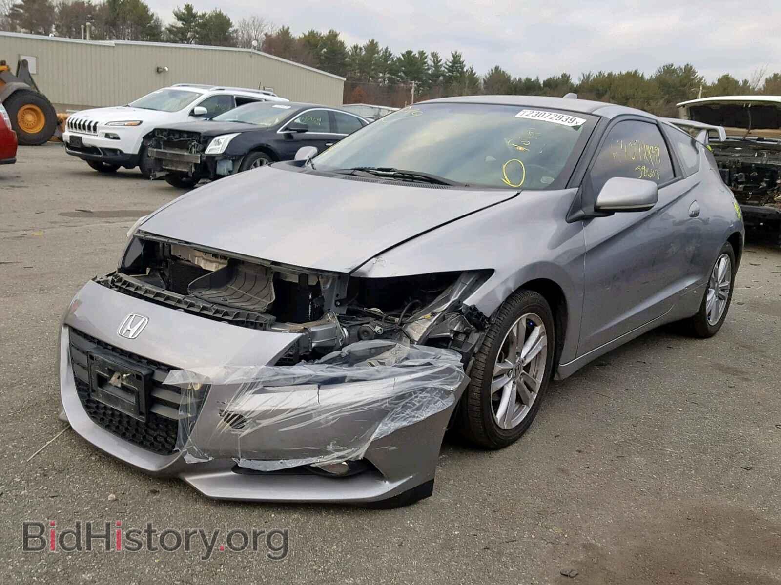 2011 HONDA CR-Z - VIN: JHMZF1D65BS003959 - Фото 2