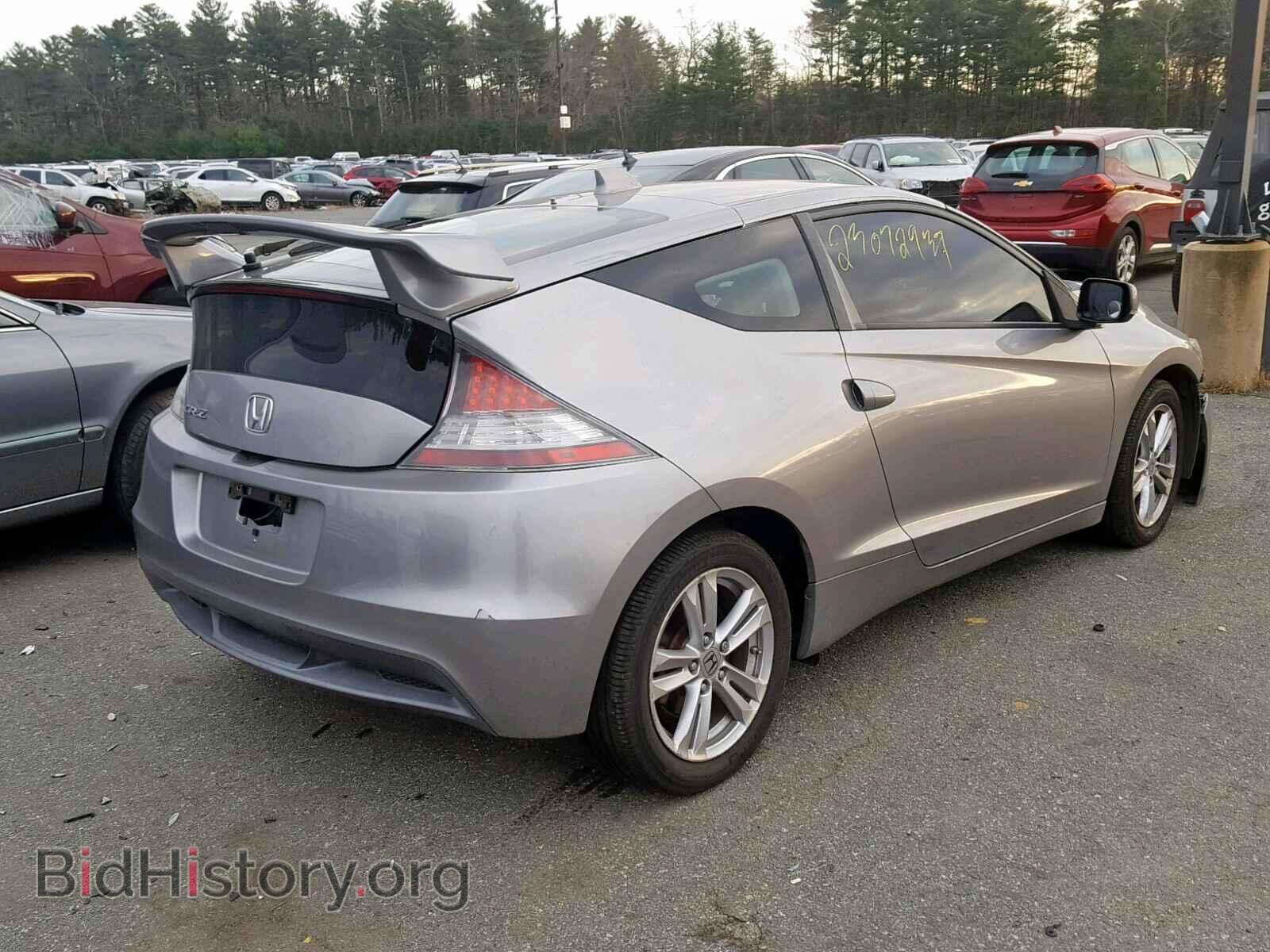 2011 HONDA CR-Z - VIN: JHMZF1D65BS003959 - Фото 4