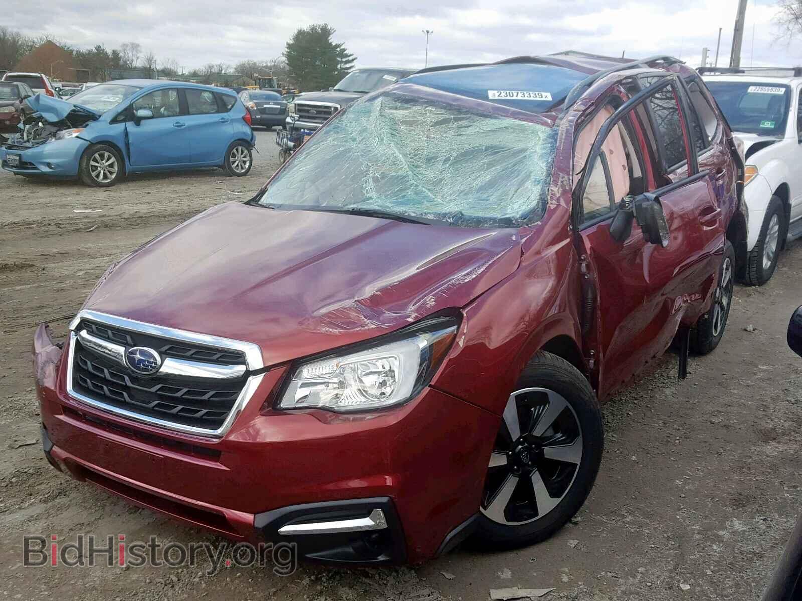 2018 SUBARU FORESTER - VIN: JF2SJAEC9JH512147 - Фото 2