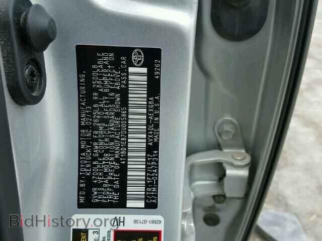 2013 TOYOTA AVALON - VIN: 4T1BD1EB7DU005865 - Фото 10