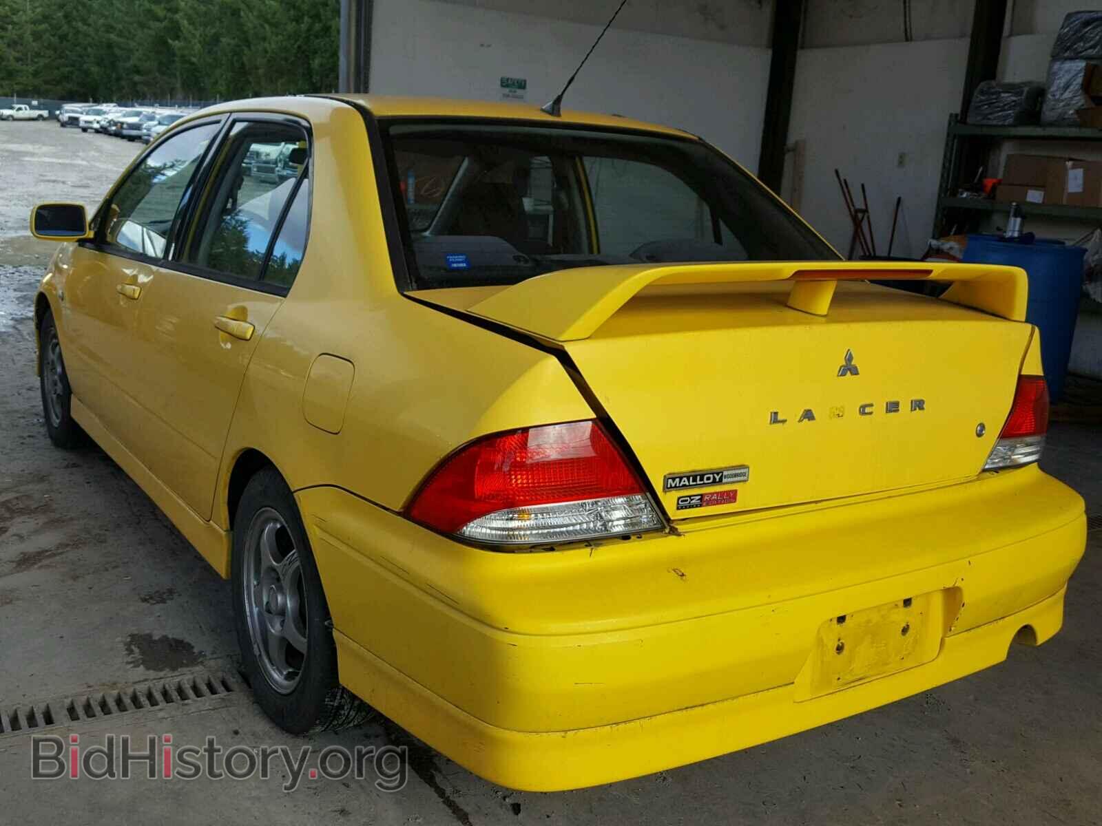 2002 MITSUBISHI LANCER - VIN: JA3AJ86E42U042653 - Photo 3
